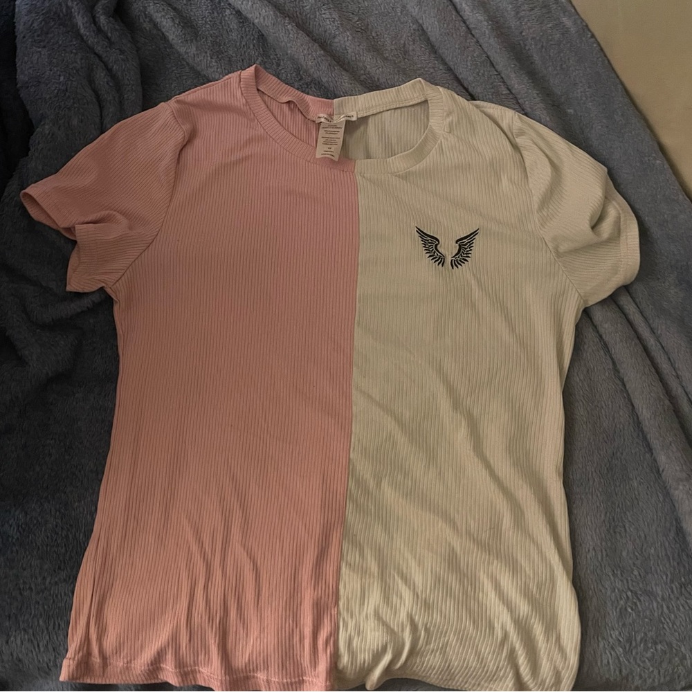 Perfectly Imperfect. Pink and white. Worn once.
